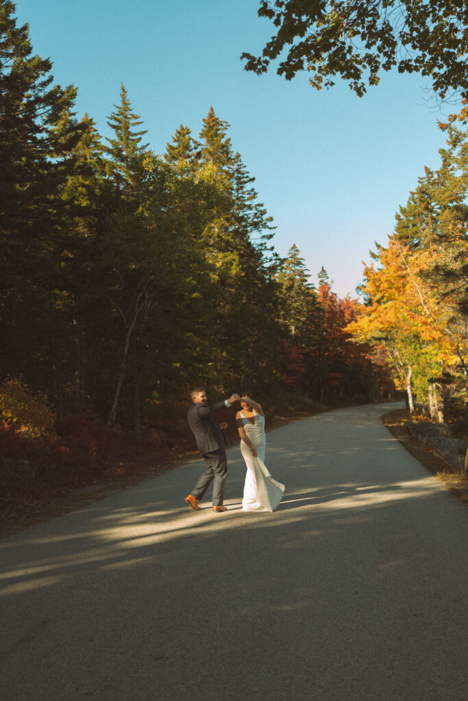 Portraits in the golden light of Acadia National Park’s rugged coastline.