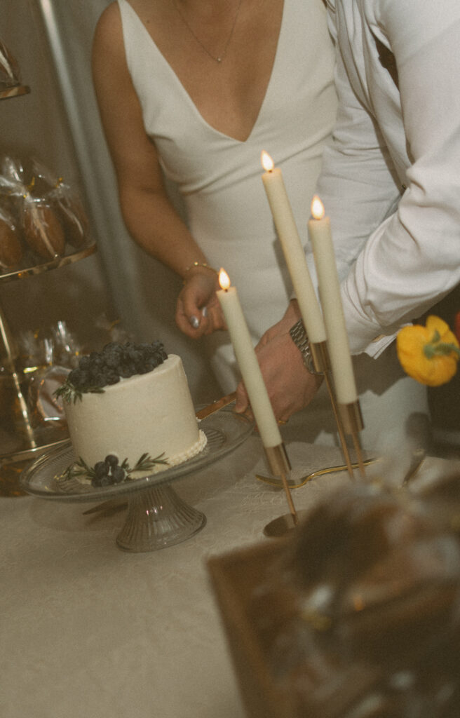 Maine Tent Wedding in the fall