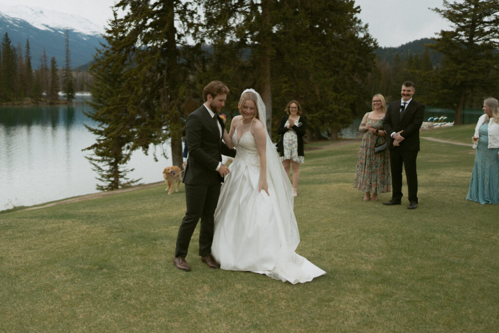 wedding ceremony candid photos at Fairmont JPL
